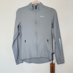 Nobull Full Zip Reflective Running Jacket Size XS Athletic NEW NWT F29